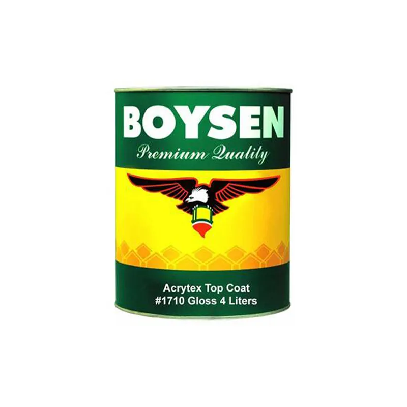 R-PAINT BOYSEN GAL ACRYTEX TOPCOAT GLOSS 1710